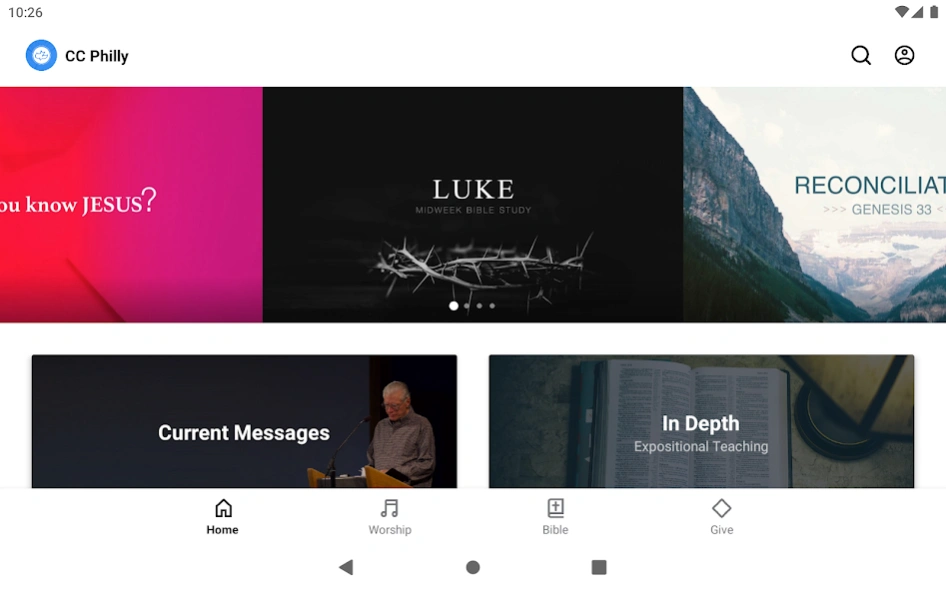 Calvary Chapel of Philadelphia 6.23.6 Screenshot