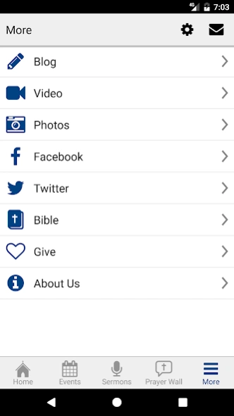 Calvary Church in Norman, OK  Screenshot