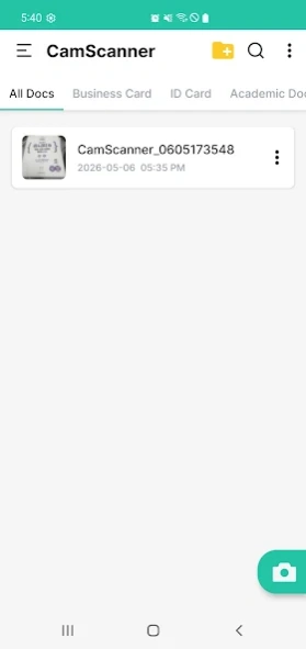 Camera Scanner - CamScanner 7.1 Screenshot