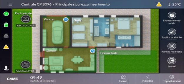 CAME Domotic 3.0 3.6.0 Screenshot