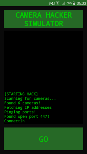 Camera Hacker Simulator PRO 1.0 Screenshot