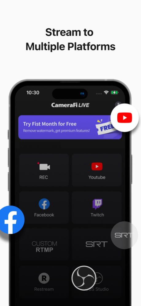 CameraFi Live 2.90 Screenshot