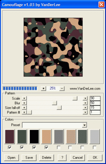 Camouflage 1.03 Screenshot