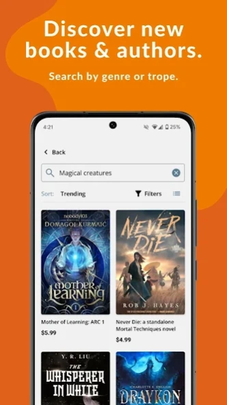Campfire: eBooks & Extras 1.17.0 Screenshot