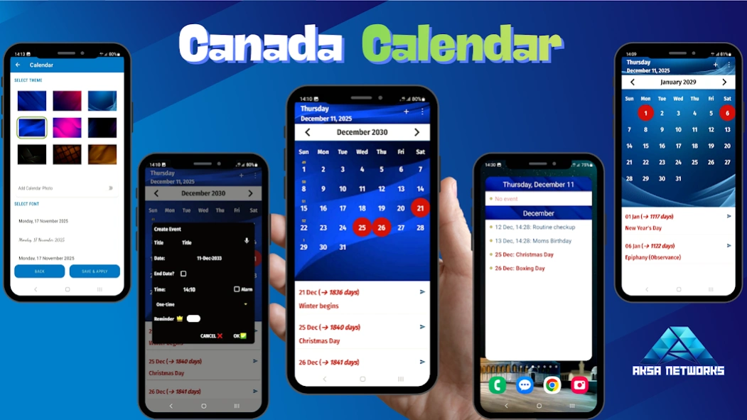 Canada Calendar 2027 17.3 Screenshot