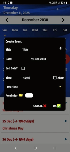 Canada Calendar 2027 17.3 Screenshot