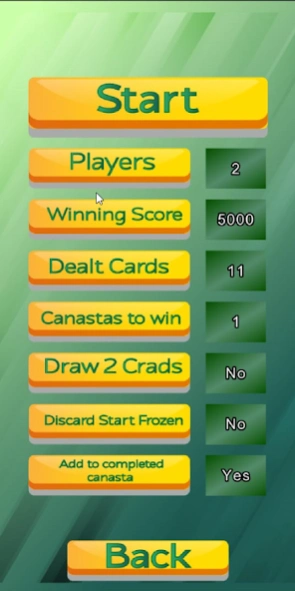 Canasta 1.9.1 Screenshot