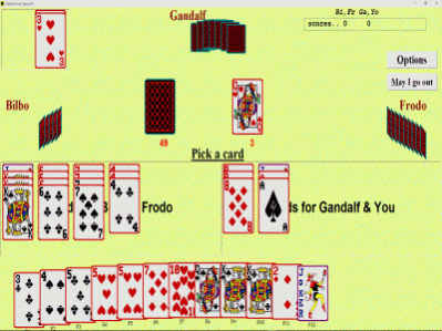 CANASTA Card Game From Special K 3.25 Screenshot