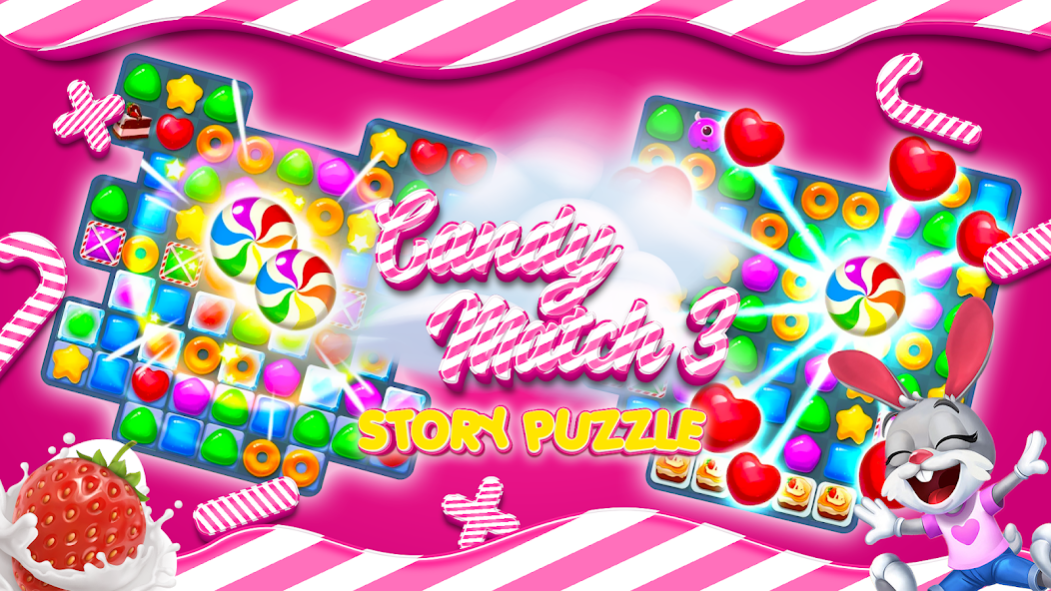 Candy Match 3 Story Puzzle 1.7 Screenshot