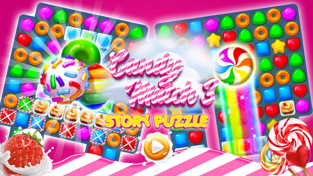 Candy Match 3 Story Puzzle 1.7 Screenshot