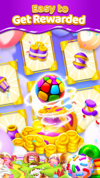 Candy Match 3: Sweet World 2.2 Screenshot