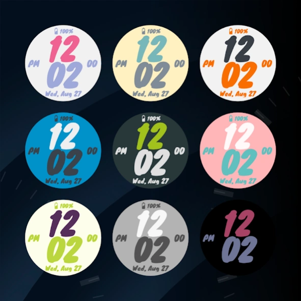 Candy Time Watch Face  Screenshot