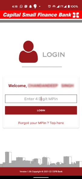 Capital Bank Mobile Connect 1.17 Screenshot
