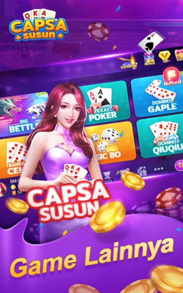 Capsa Susun Online Domino QQ 2.22.8.0 Screenshot