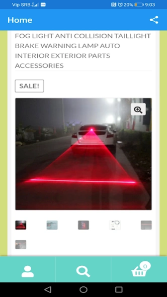 Car Accessories Shop  Screenshot
