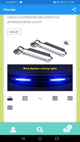 Car Accessories Shop  Screenshot