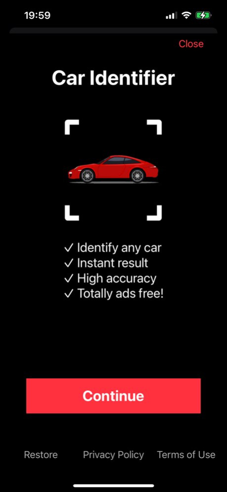 Car Identifier: Auto ID  Screenshot