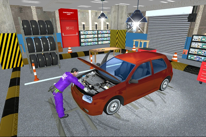 Car Mechanic Robot Workshop 4.2 Screenshot