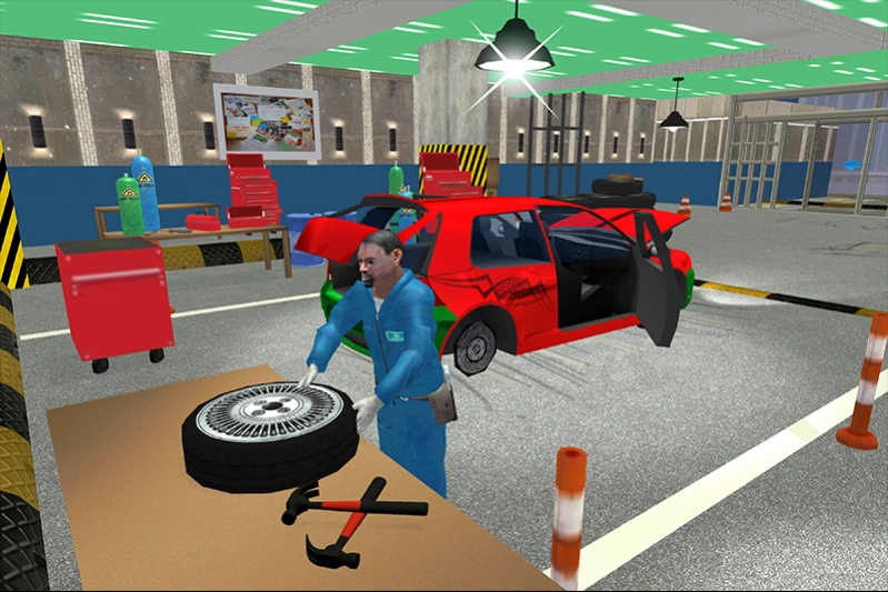 Car Mechanic Robot Workshop 4.2 Screenshot