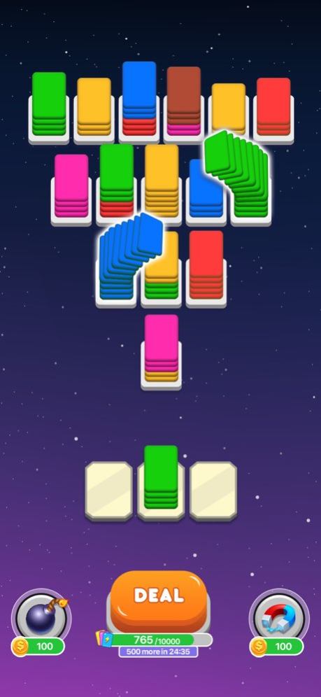Card Shuffle - Color Sorting 1.0.8 Screenshot