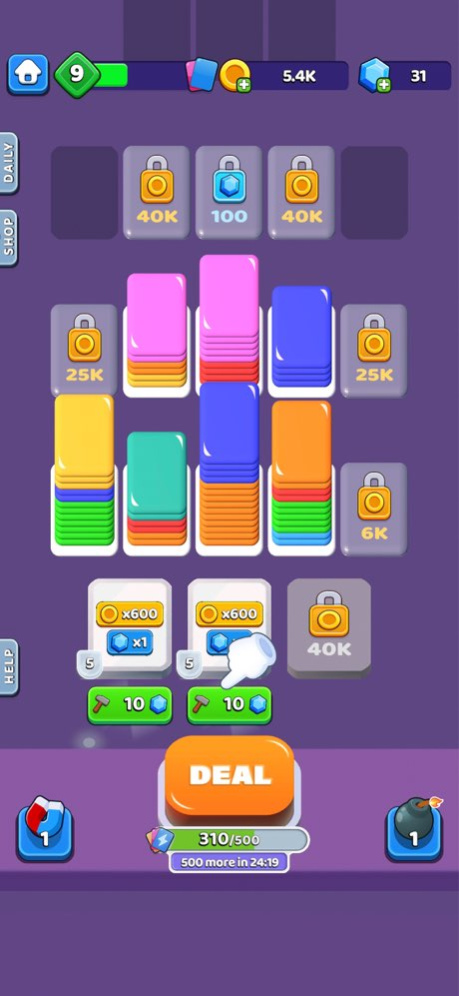 Card Shuffle Sort 3.11.1 Screenshot
