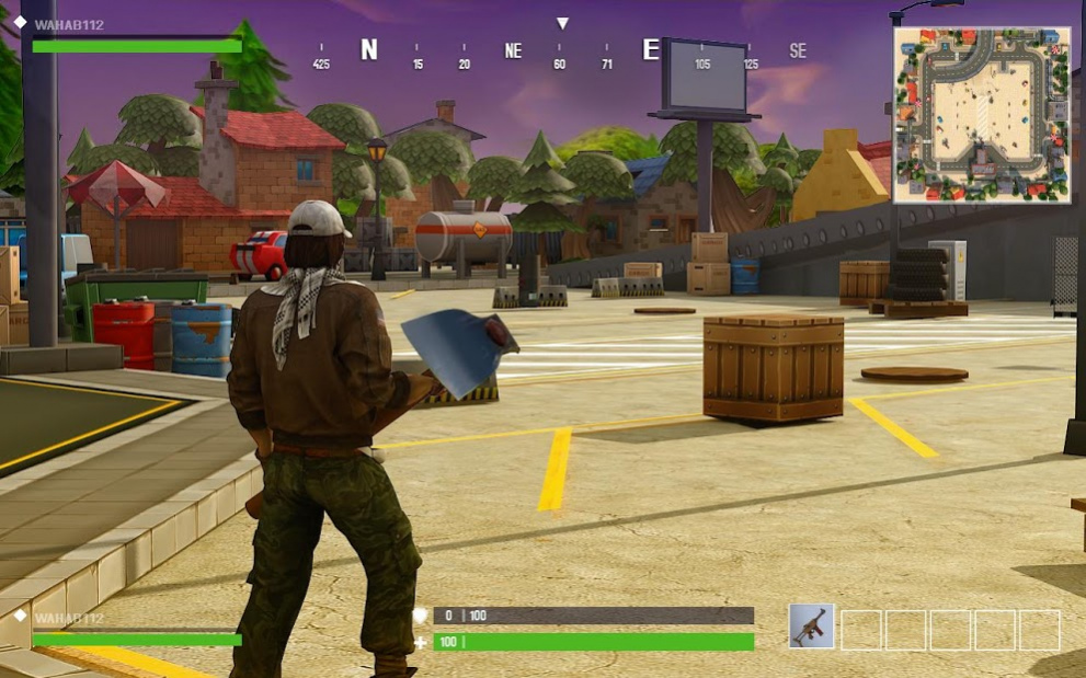 Fort Battle Royale Squad Fight Nite Fire 1.5 Screenshot