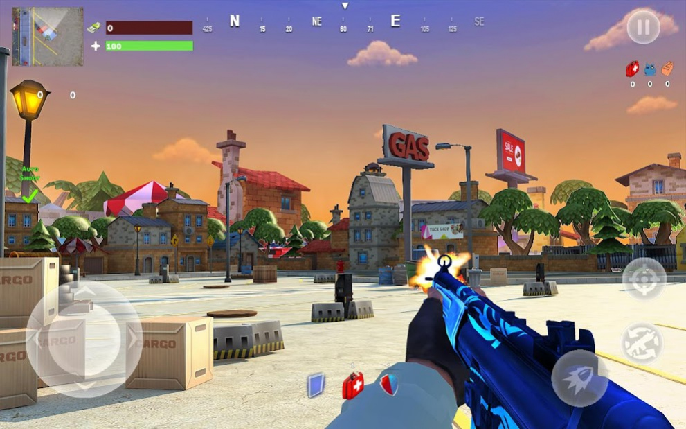 Fort Battle Royale Squad Fight Nite Fire 1.5 Screenshot