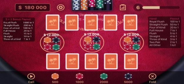 Caribbean Stud Poker Casino 1.2.0 Screenshot