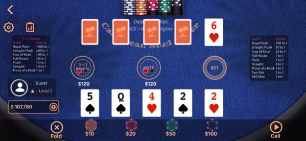 Caribbean Stud Poker Casino 1.2.0 Screenshot