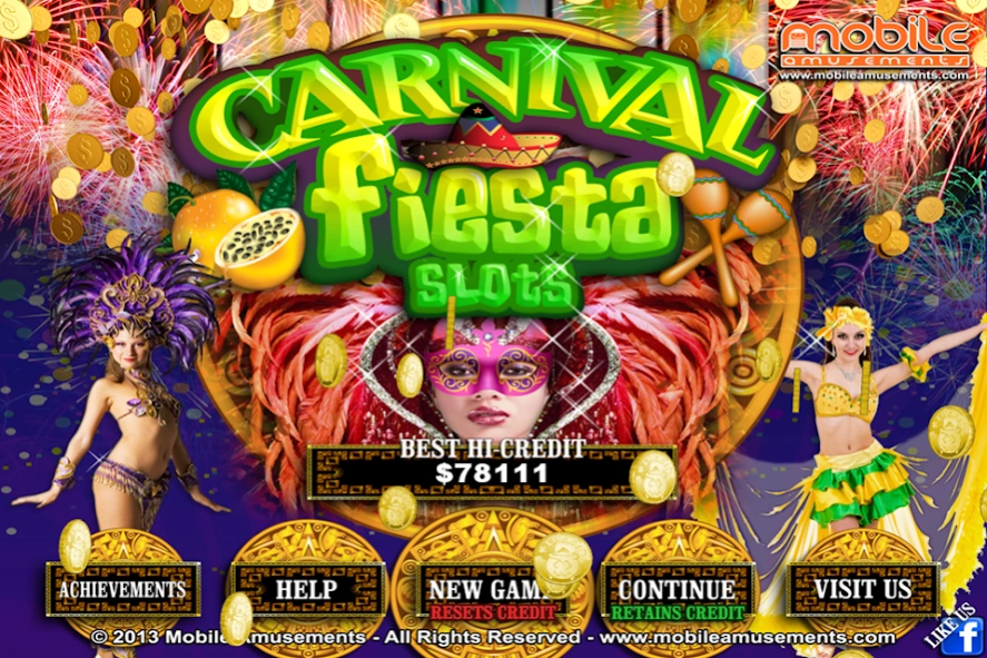 Carnival Fiesta Slots 25.0 Screenshot