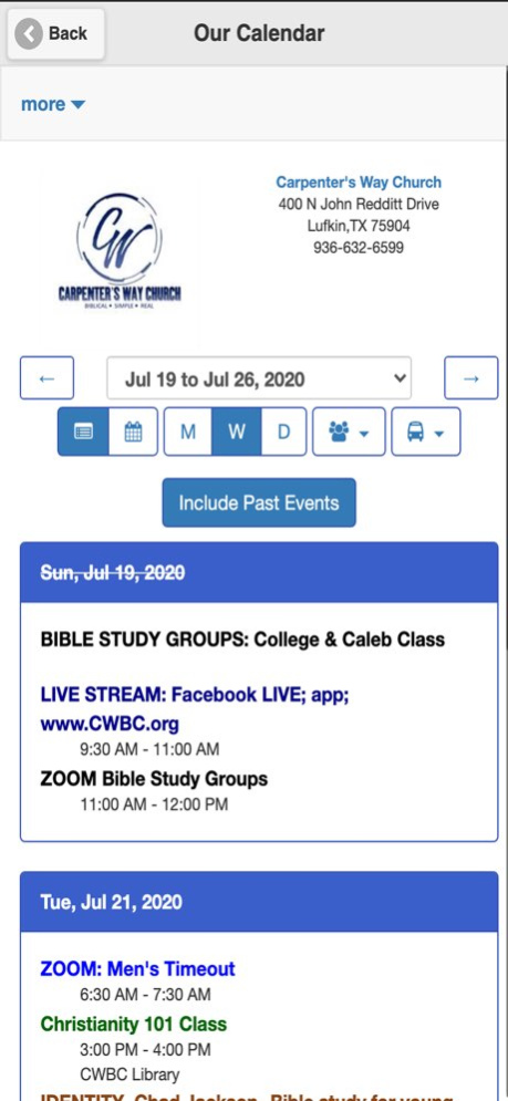 Carpenters Way Digital Campus 1.7.2 Screenshot