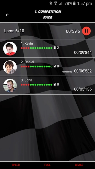 Carrera Race App 4.2.2 Screenshot