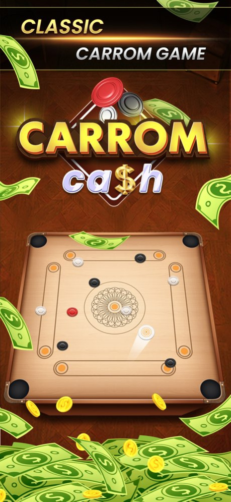Carrom Cash: Real Money Payday 4.0.1 Screenshot