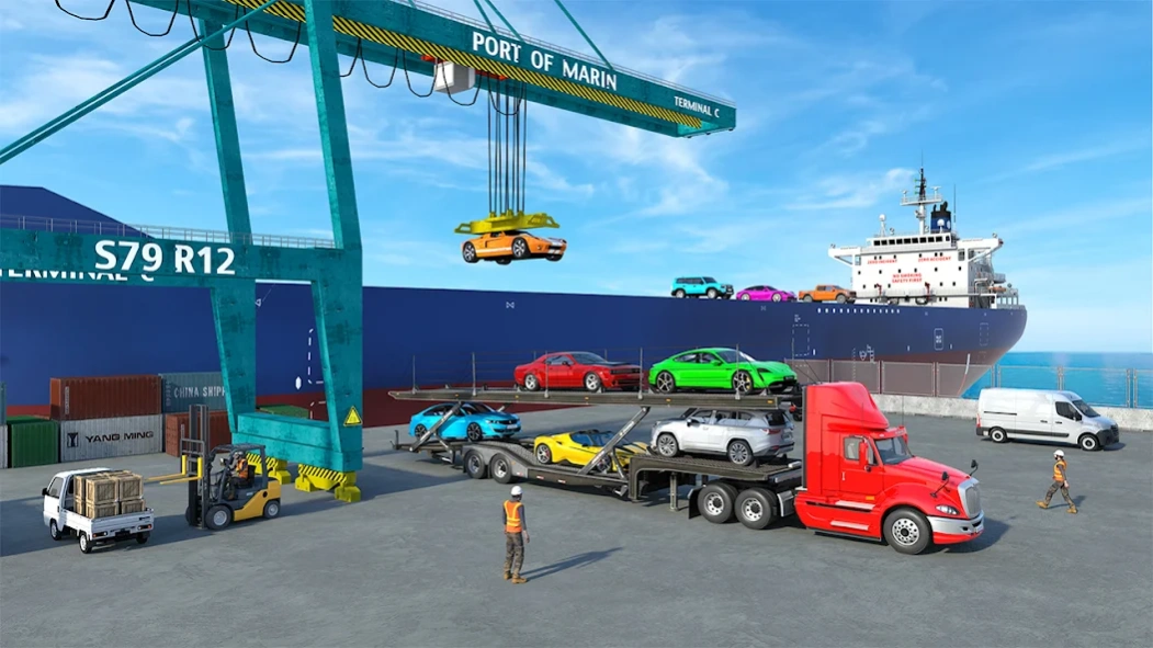 Cars Transporter Truck Games 1.36 Screenshot