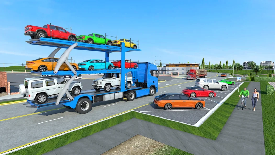 Cars Transporter Truck Games 1.36 Screenshot
