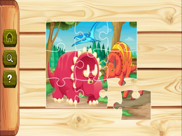 cartoon jigsaw puzzles 2 7 year educational games 1.0 Screenshot