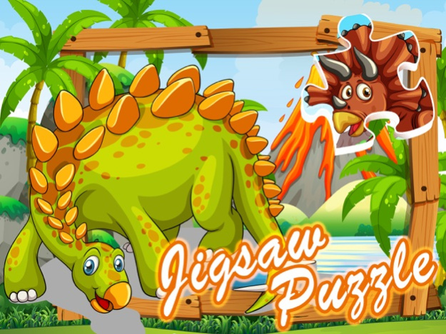 cartoon jigsaw puzzles 2 7 year educational games 1.0 Screenshot