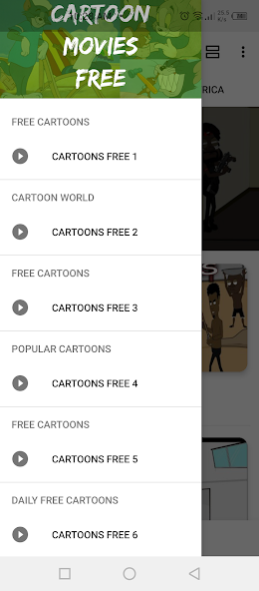 Cartoons TV Videos 3.0 Screenshot