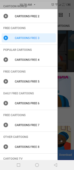 Cartoons TV Videos 3.0 Screenshot