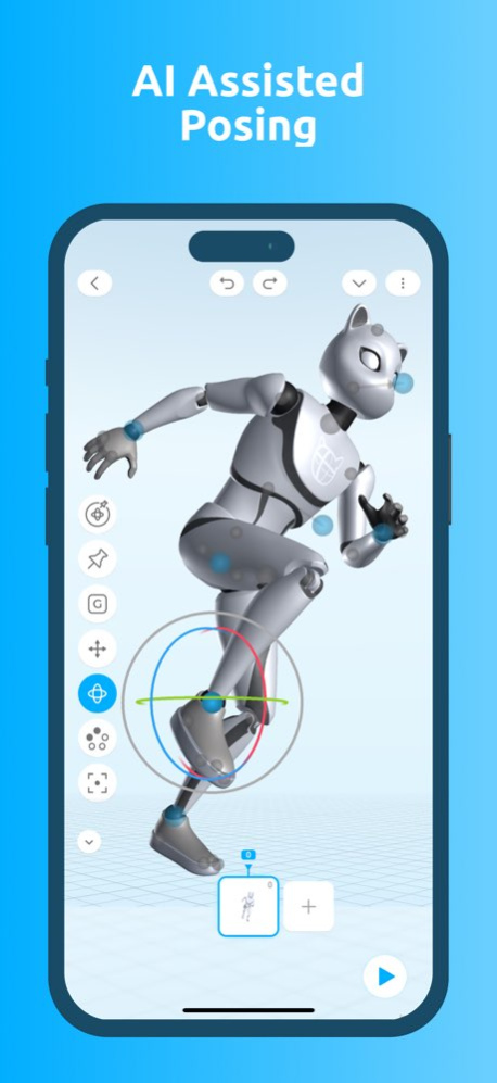 Cascadeur: 3D animation 1.8.1 Screenshot