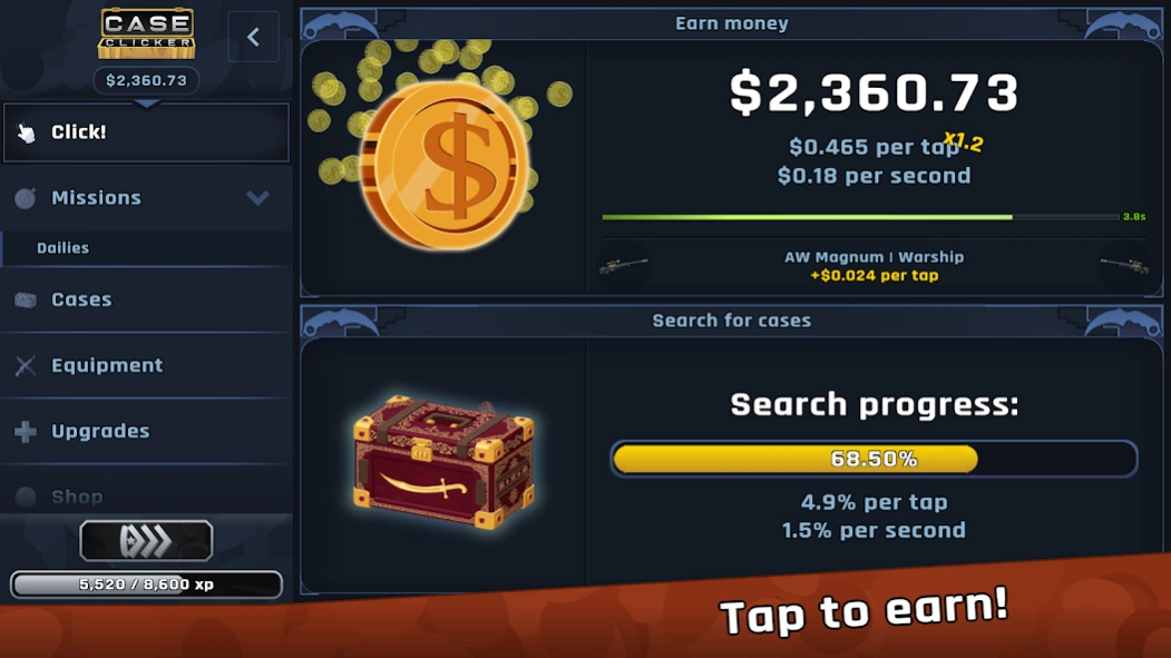 Case Clicker Revival 3.0.9 Screenshot