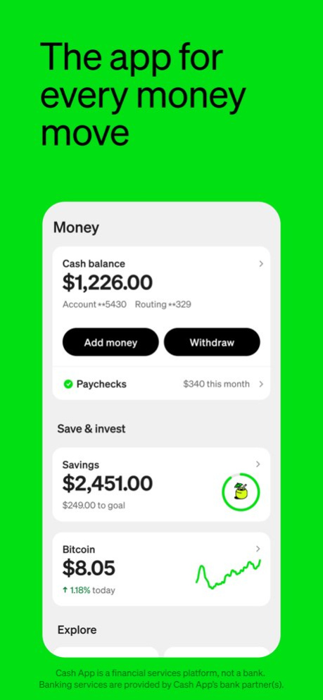 Cash App 5.50 Screenshot