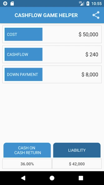 CASHFLOW Game Helper- Financia 1.1.4 Screenshot