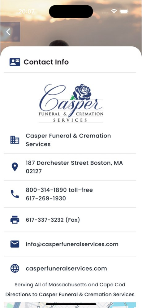 Casper Cremation 12.0.9 Screenshot