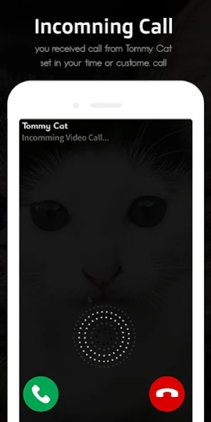 Cat Fake Video Call prank Chat  Screenshot