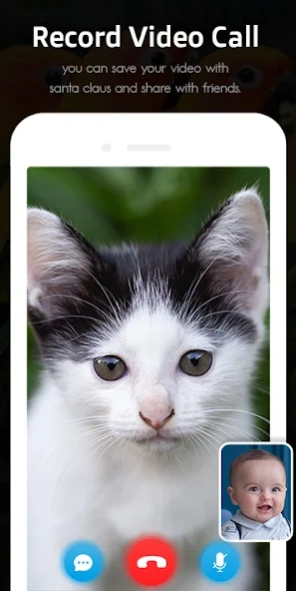 Cat Fake Video Call prank Chat  Screenshot