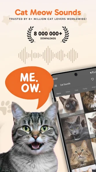 Cat Sounds 5.0.3 Screenshot