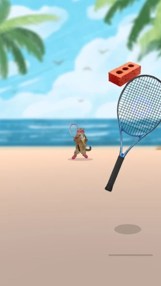 Cat Tennis - Relax Challenge 1.0.3 Screenshot
