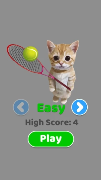 Cat Tennis - Relax Challenge 1.0.3 Screenshot