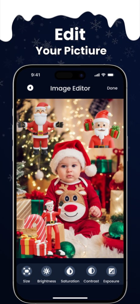 Catch Santa App ~ Happy & Fun  Screenshot
